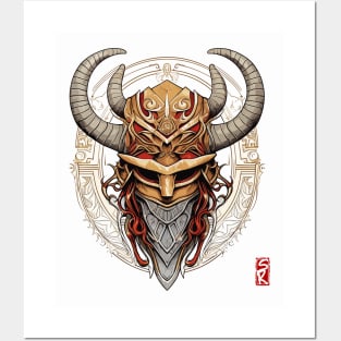 Viking helmet Posters and Art